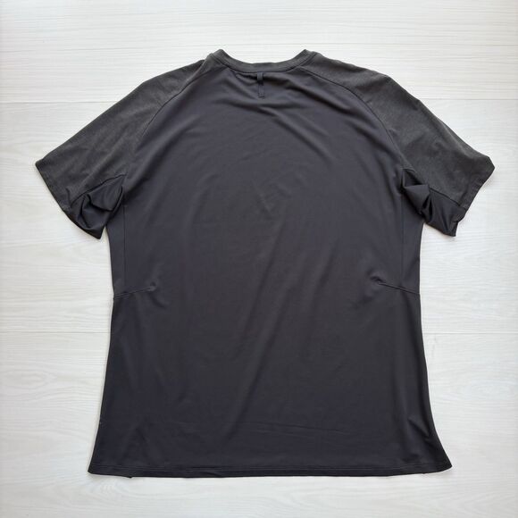 Lululemon Men's XXL  Grey Stretch L98-020/LTT Short Sleeve Always Agile Tee Gym - Picture 2 of 8